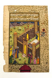Islamic Manuscript Mughal Miniature Painting (book leaf) مخطوط, منمنمة اسلامية