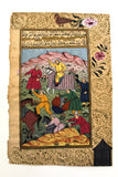 Islamic Manuscript Mughal Miniature Painting (book leaf) مخطوط, منمنمة اسلامية (Copy)