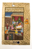 Islamic Manuscript Mughal Miniature Painting (book leaf) مخطوط, منمنمة اسلامية