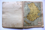 ‬كتاب الأطلس الابتدائي الطبعة الأولى Arabic 1st Ed World Primary Atlas Book 1926
