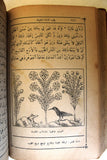 كتاب قديم كليلة ودمنة,أحمد ﺣﺴﻦ ﻃﺒﺎﺭﺓ Arabic Kalila and Demna Vintage Book