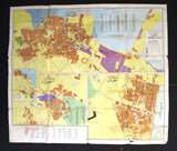 City Map of Ad Dammam, Al Khubar, Adh Dhahran 1981 خريطة مدينة الدمام، الخبر، الظهران