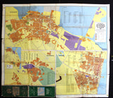 City Map of Ad Dammam, Al Khubar, Adh Dhahran 1981 خريطة مدينة الدمام، الخبر، الظهران