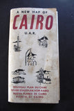 A New Map of Cairo U.A.R. Map 1966