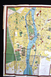A New Map of Cairo U.A.R. Map 1966