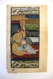 Persian Manuscript Mughal Miniature Authentic Painting (book leaf) مخطوط, منمنمة فارسية