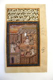 Persian Manuscript Mughal Miniature Authentic Painting (book leaf) مخطوط, منمنمة فارسية