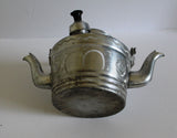 vintage aluminum double-spout turkish teapot Kettle
