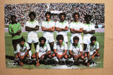 العراق، السعودي كرة قدم‬‎  21"x 32" Soccer Football Arabic Magazine Poster 80s