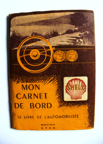 كتاب دليل سيارتي, منشورات سيكو, شل, لبنان My Car Guide, Shell Beirut Book Map Lebanon 1949