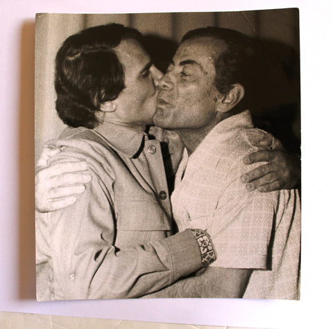 صورة فريد الأطرش, عبد الحليم حافظ Abdel Halim Hafez, Farid al-Atrash Original Photo 1972