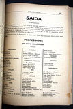 ‬كتاب الدليل اللبناني السوري وفلسطين L'Indicateur Libano-Syrien, Palestine, Map Guide Book 1924