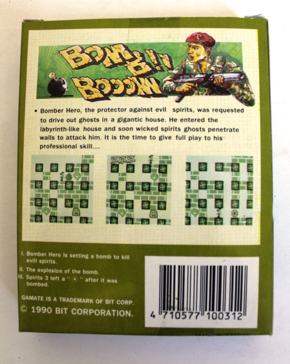 Bomb Console BOMB BLASTER C1031 Console Gamate ++Sealed++ Game CARTRIDGE Boxed Taiw ...