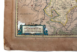 Archiepiscopatus Trevirensis Johannes Blaeu and Cornelis Blaeu Map 1645
