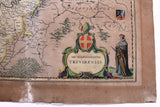 Archiepiscopatus Trevirensis Johannes Blaeu and Cornelis Blaeu Map 1645