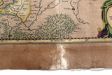 Archiepiscopatus Trevirensis Johannes Blaeu and Cornelis Blaeu Map 1645