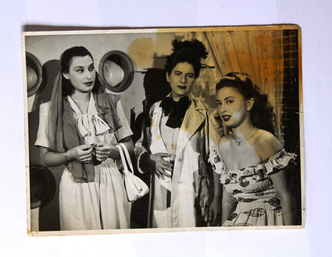 صورة أصلية قديمة كاميليا Camelia Original Egyptian Photo 1940s