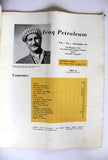 Iraq Petroleum Magazine Petroleum Oil #4 Vol.1 Magazine 1951