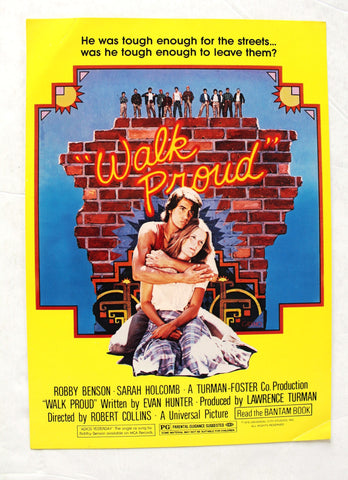 WALK PROUD {ROBBY BENSON} Original Movie Programs 70s