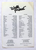 WALK PROUD {ROBBY BENSON} Original Movie Programs 70s