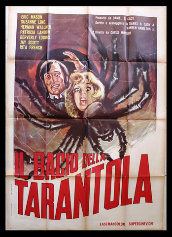 IL BACIO DELLA TARANTOLA Italian Movie Poster Manifesto (2F) 70s