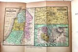 Narrative of The Lake Expedition to The Dead Sea Edward P Montague Book/ Palestine Map 1849