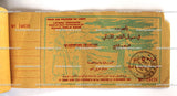 دفتر يانصيب في سبيل الفقير اللبناني Lebanon Lottery Loterie Libanaise Booklet 1938