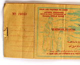 دفتر يانصيب في سبيل الفقير اللبناني Lebanon Lottery Loterie Libanaise Booklet 1938