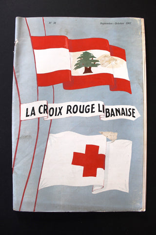 مجلة الصليب الأحمر اللبناني Croix Rouge Libanaise #31 Red Cross Magazine 1967