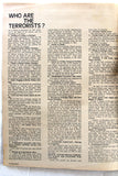 مجلة الحوادث, من هم الإرهابيون؟ Al Hawadess Lebanese Arabic Magazine 1974