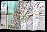 خريطة بيروت قديمة لبنان Beirut Lebanon Carte Routiere Shell Lebanese Map 80s?