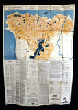 Tourist Map of Lebanon, Boulos F. Boulos 70s