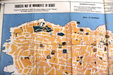 Tourist Map of Lebanon, Boulos F. Boulos 70s