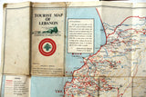 Tourist Map of Lebanon, Boulos F. Boulos 70s