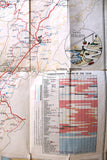 Tourist Map of Lebanon, Boulos F. Boulos 70s