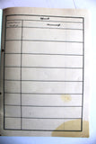 دفتر الذاتي للفدائي Arabic Palestine The Fedayeen's Personal Notebook/Booklet & Document 1982
