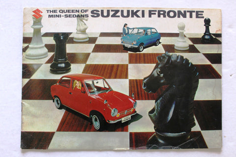 Suzuki Fronte Automobile Car Brochure Catalog 1967