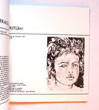 كتالوج معرض لبناني Le Portrait a Travers la Peinture Libanaise Art Catalog 1972