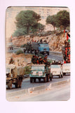 5 PRESS PHOTOGRAPHS, DATED 1982 PALESTINE LIBERATION ARMY (PLA)