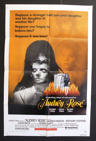 Audrey Rose (Marsha Mason) 27x41" Original US Movie Poster 70s