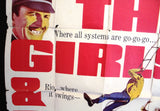 Kiss the Girls and Make Them Die (Mike Connors) 81x41" Original US Movie Poster 70s