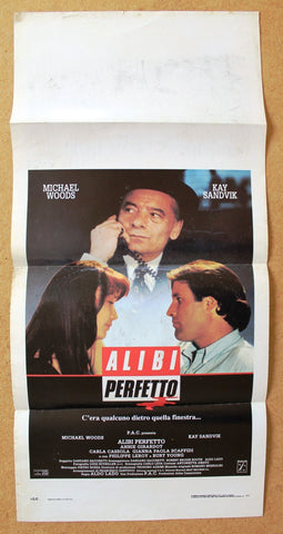 Alibi Perfetto (Michael Woods) ORG Italian Film Locandina Poster 90s