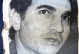 ملصق عز الدين قلق, منظمة التحرير الفلسطينية فلسطين Ezzedine Kalak Fateh Palestine Liberation Organization Original PLO Poster 70s