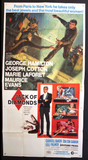 Jack of Diamonds (George Hamilton) 81x41" Original US Movie 3sh Poster 60s