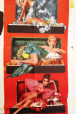 Jack of Diamonds (George Hamilton) 81x41" Original US Movie 3sh Poster 60s