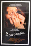 He Knows You're Alone (Don Scardino) 27x41" Original US Movie Poster 70s