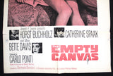 Empty Canvas {Bette Davis} Original 38x26" Original Int. Movie Poster 70s