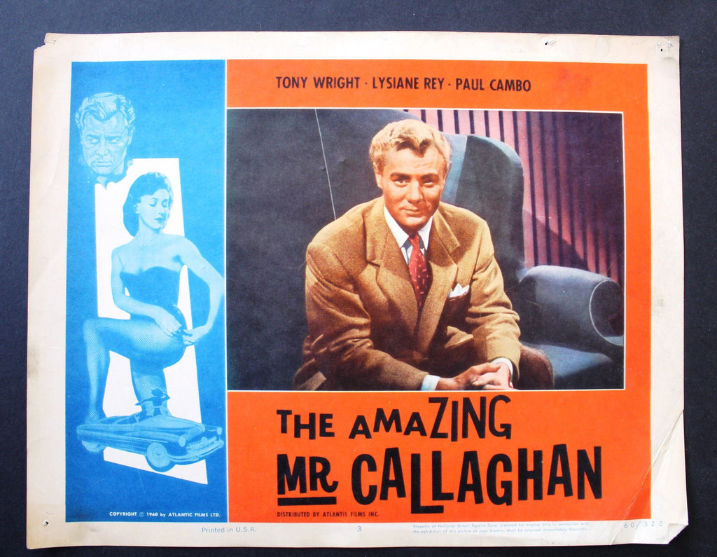 (Set of 7) The Amazing Mr. Callaghan Tony Wright 14x11