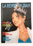 La Revue Du Liban Lebanese Nisrine Nasr Miss Lebanon French Magazine 1996