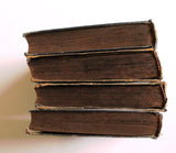كتاب القاموس المحيط والقابوس الوسيط, أربعة أجزاء Arabic 4 Vol. Al-Qamus al-Muhit Egyptian Book 1901